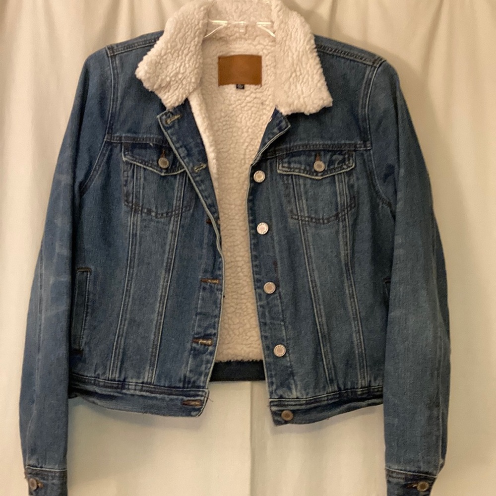 BBJ Wool-lined Denim Jacket
